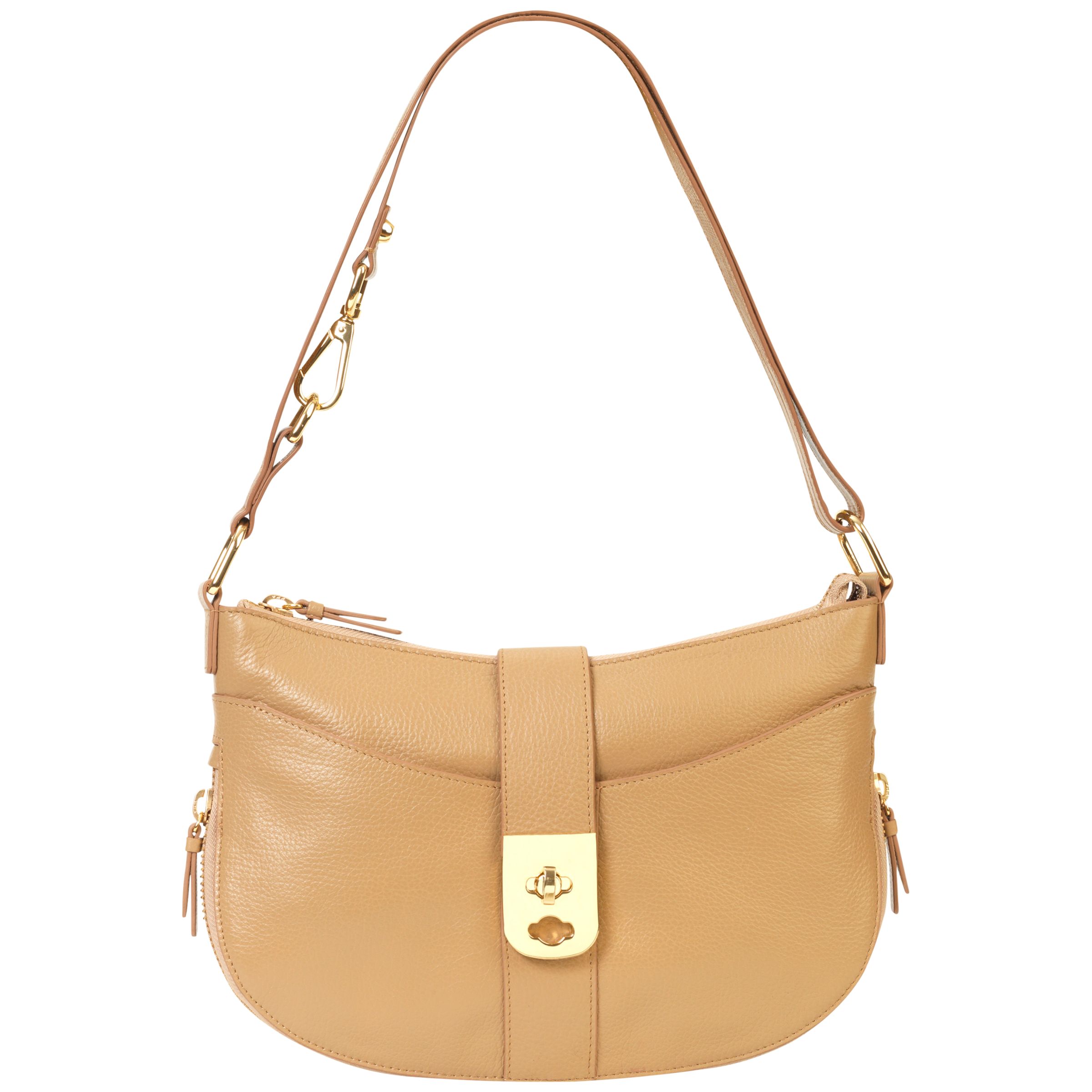 Jaeger Mini Olympia Bag, Taupe at John Lewis