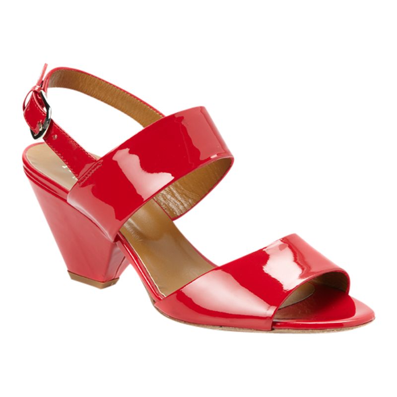 Hobbs Millie Patent Sandals, Cherry