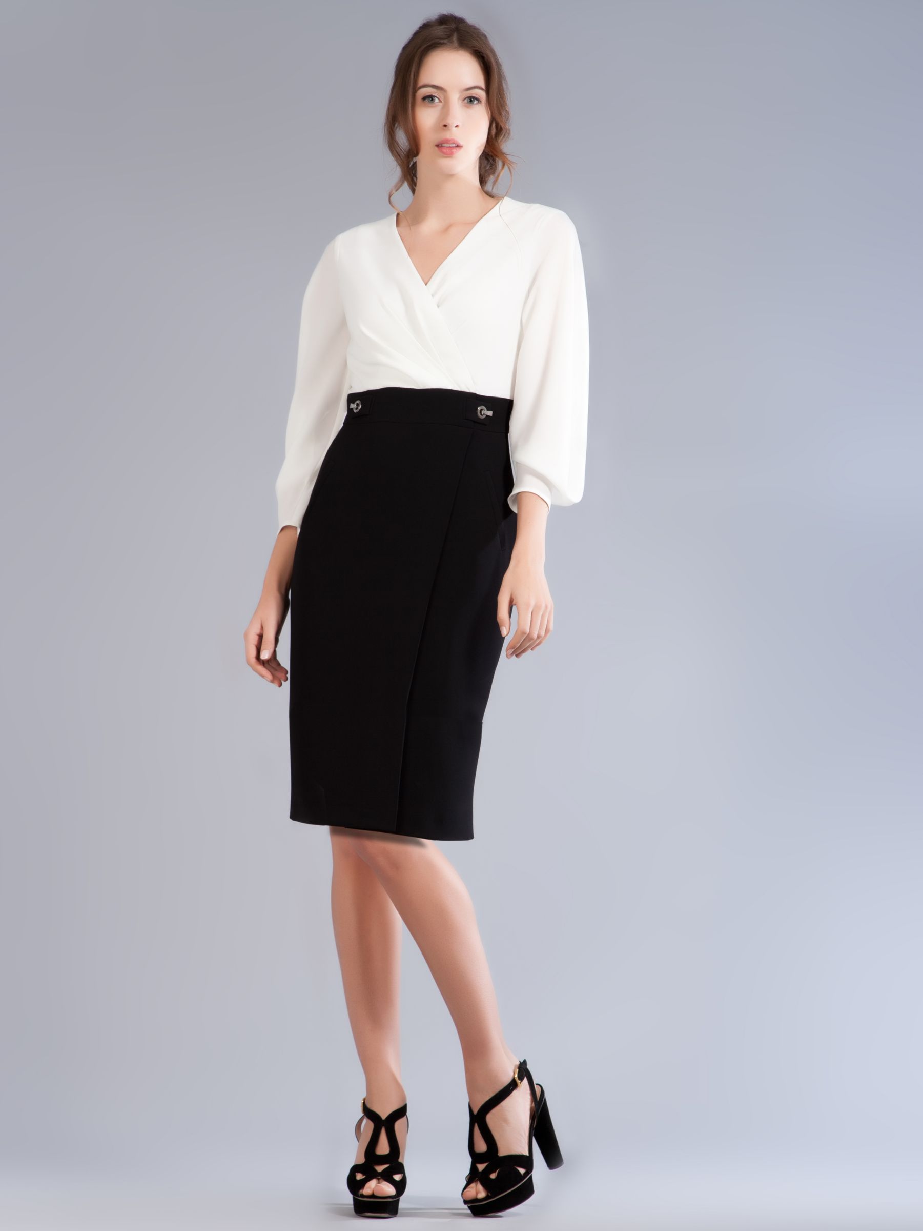 Damsel in a Dress Milano Dress, Black