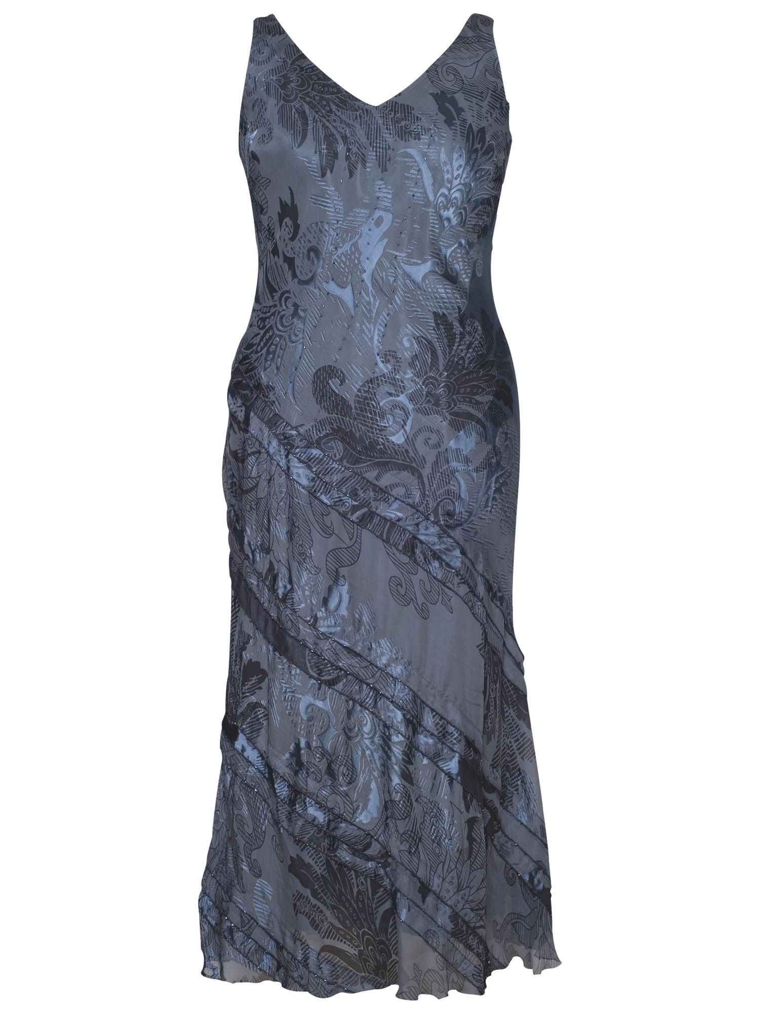 Chesca Fleur De Lys Devoree Cinderella Dress, Charcoal at John Lewis