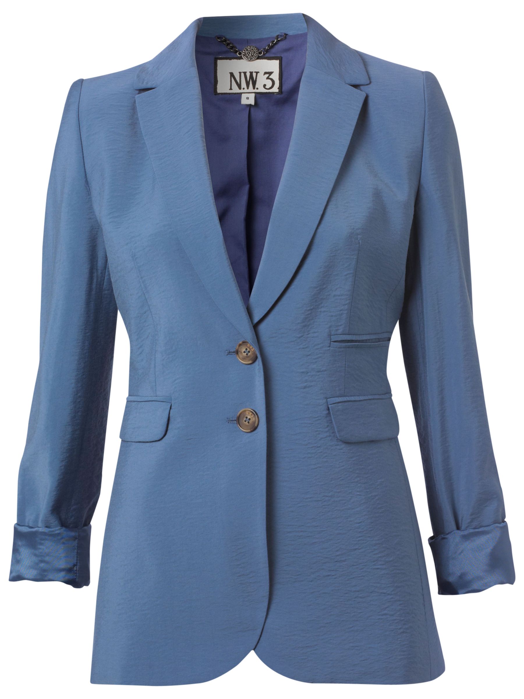 NW3 Boyfriend Jacket, Dark Foam at John Lewis