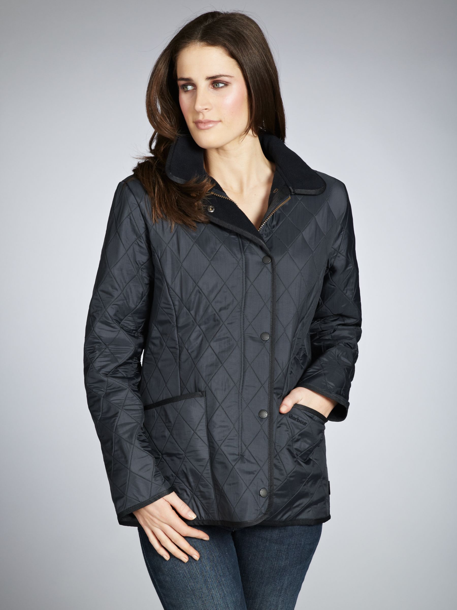 Barbour Polarquilt Jacket Navy