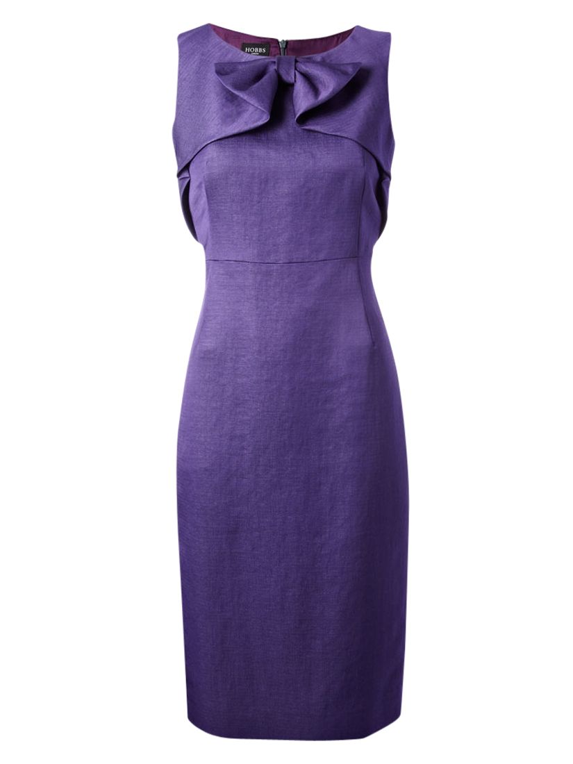 Hobbs Invitation Gem Dress, Amethystine at John Lewis