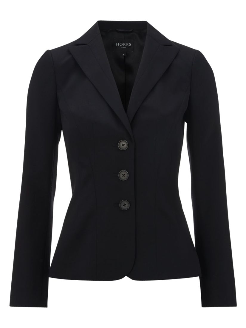 Hobbs Stella Jacket, Raven at JohnLewis