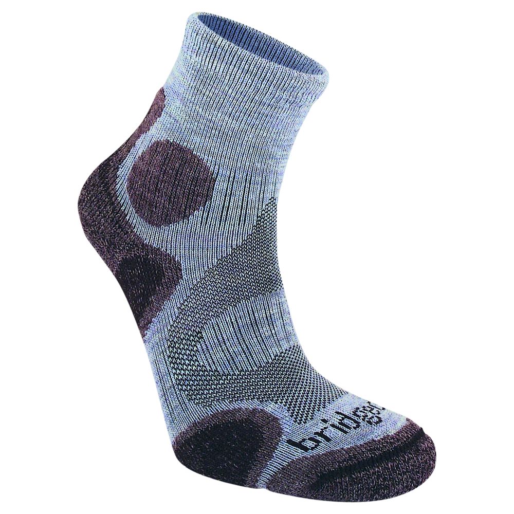 Bridgedale Women's Cool Fusion Trail Diva Socks, Heather