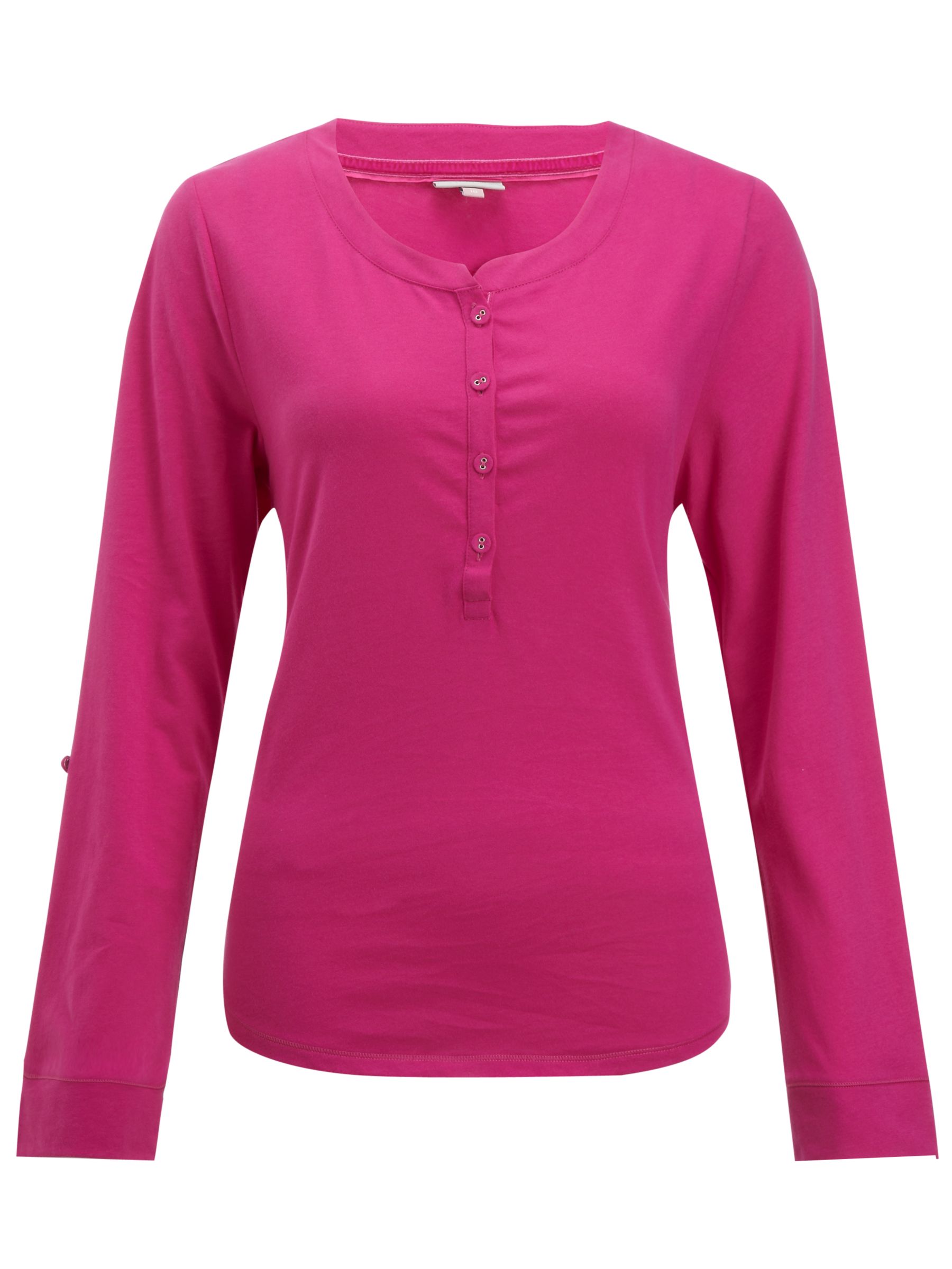 John Lewis Georgie Pyjama Top, Pink