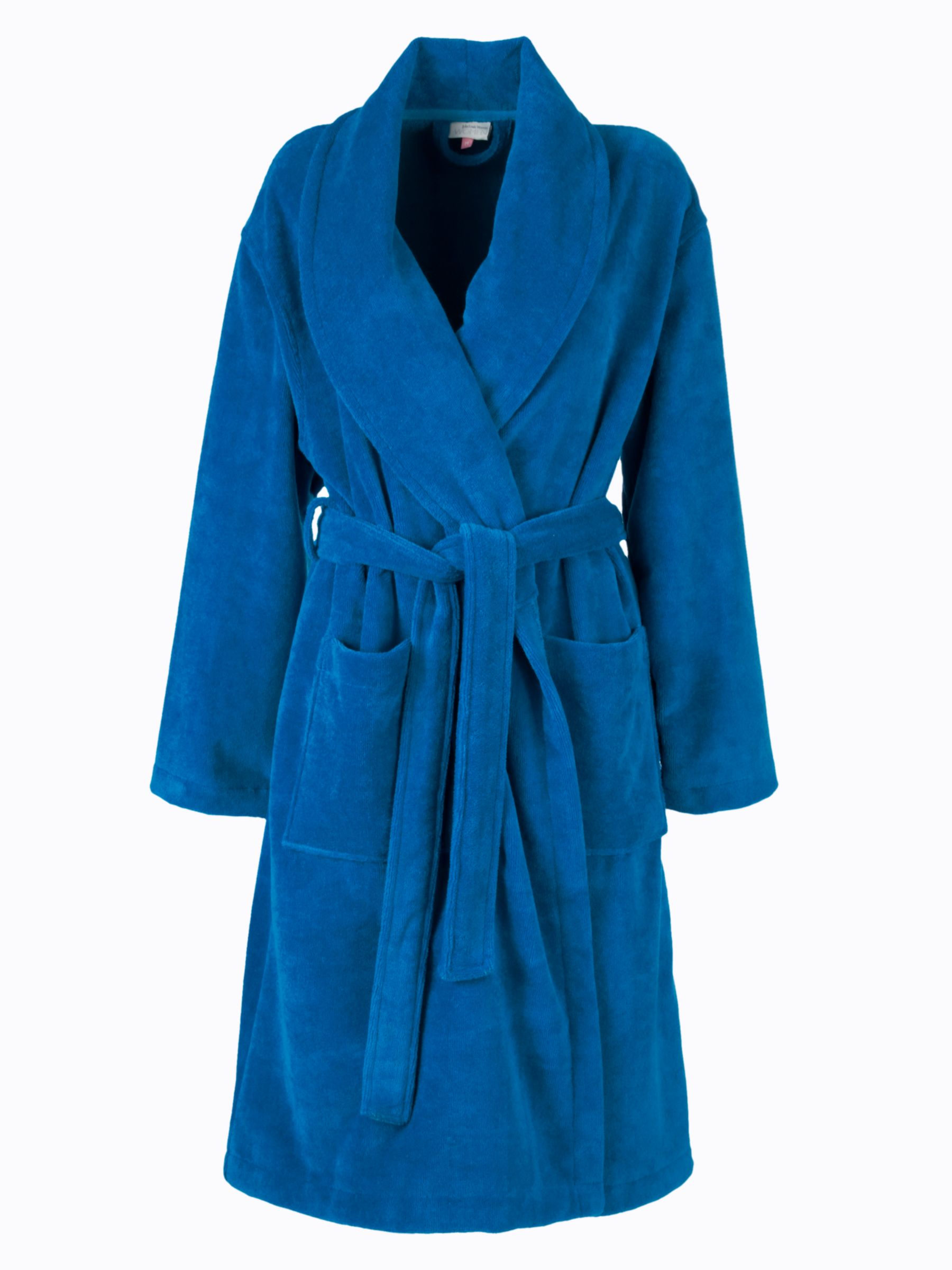 John Lewis Velour Robe, Teal