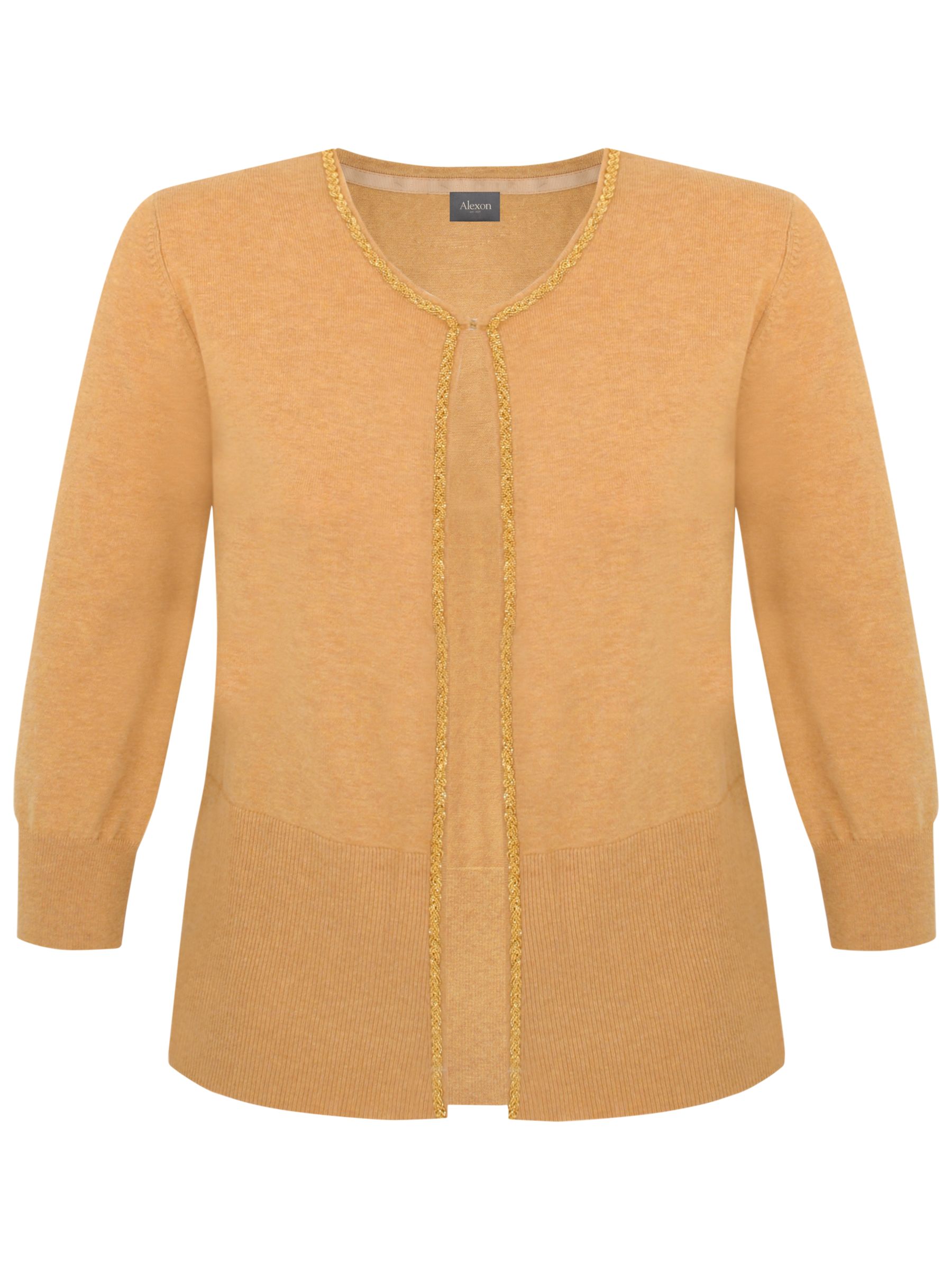 Alexon chain neck cardigan, sand