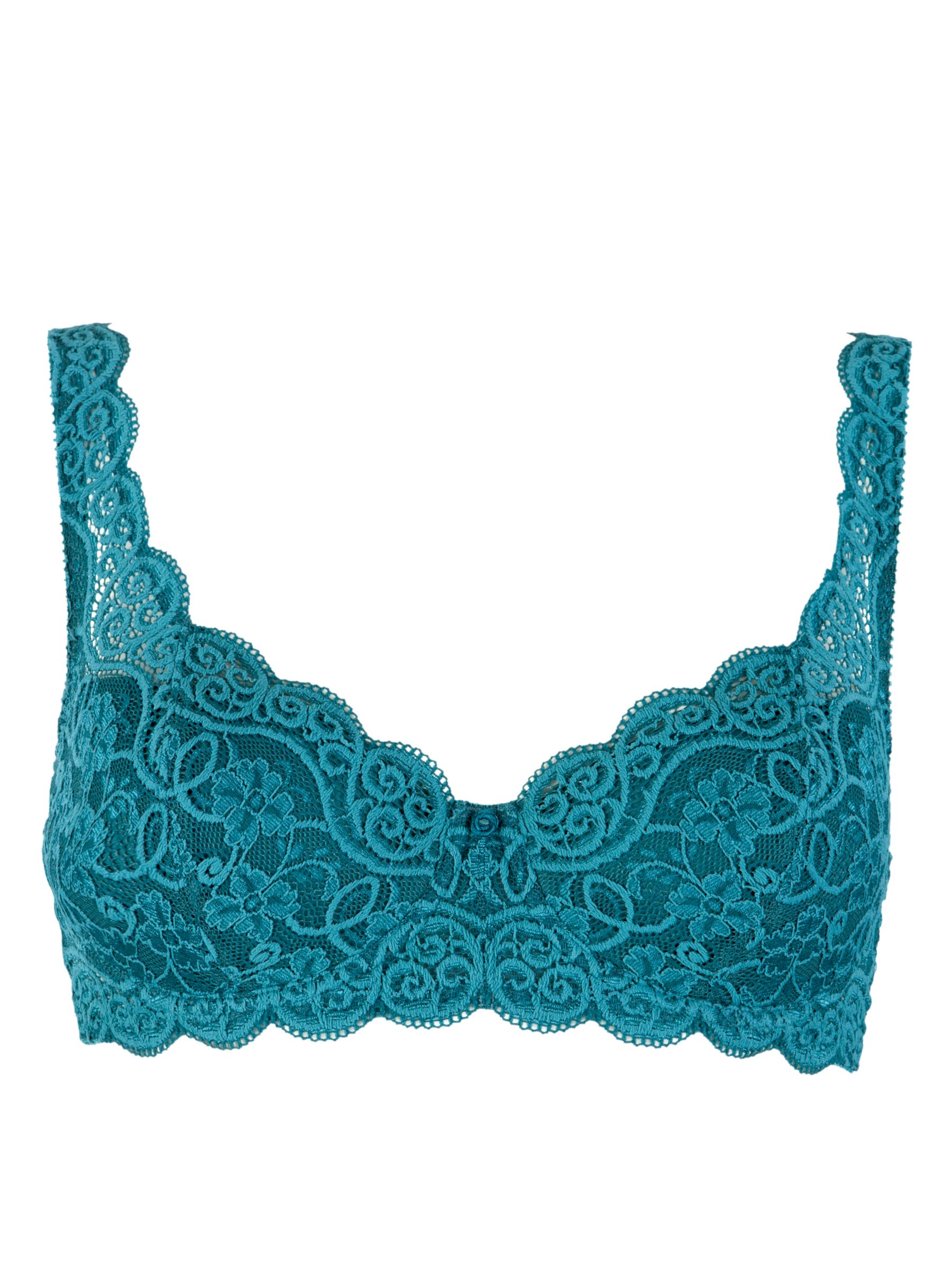 Chantelle Rive Gauche Half Cup T-Shirt Bra, Emerald
