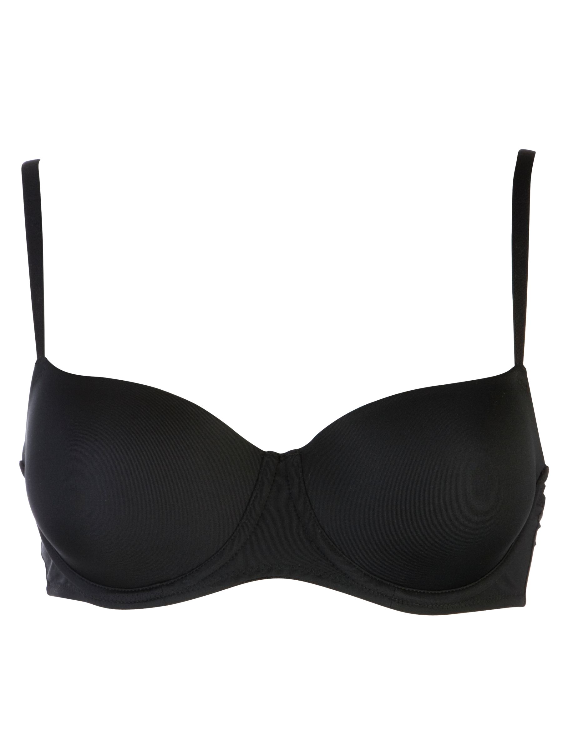 John Lewis Balcony Bra, Black