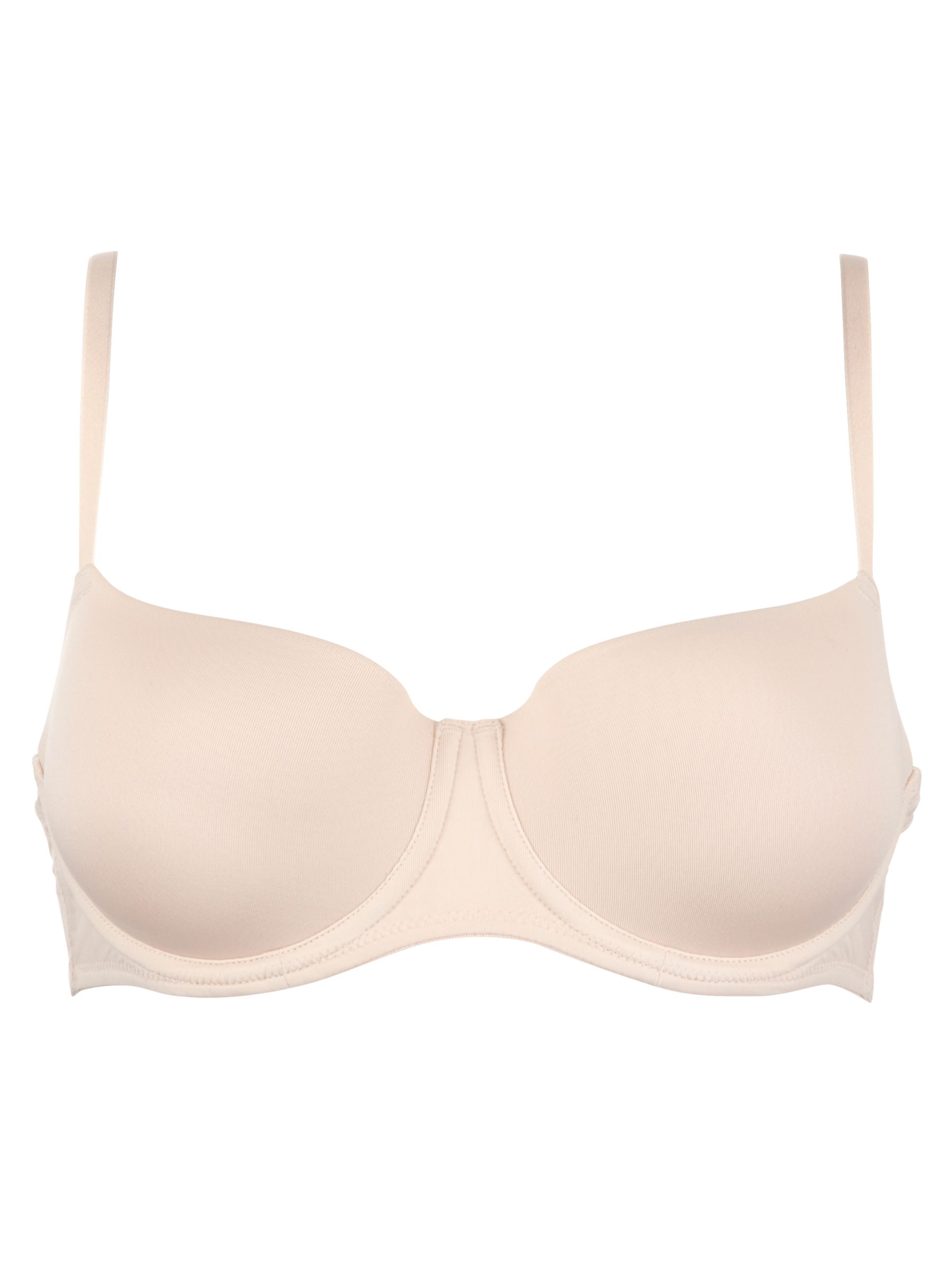 John Lewis Balcony Bra, Nude