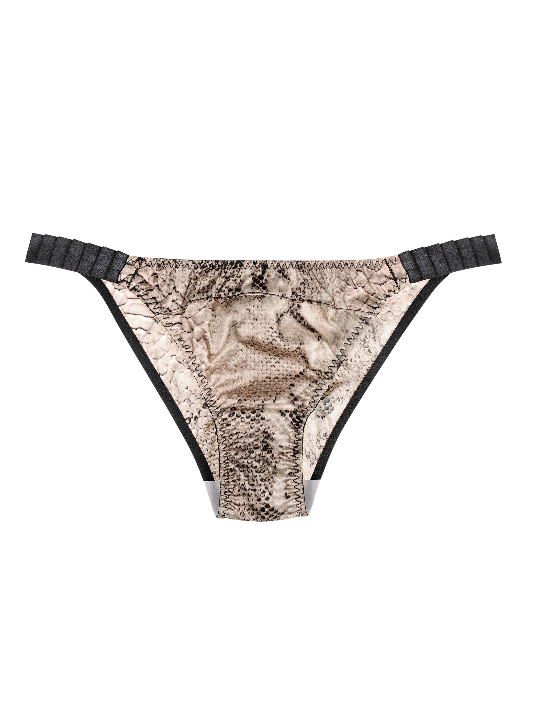 Stella McCartney Jodie Rocking Briefs, Python