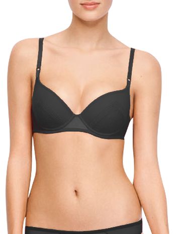 Huit Rumeur Balcony Air Bra, Black