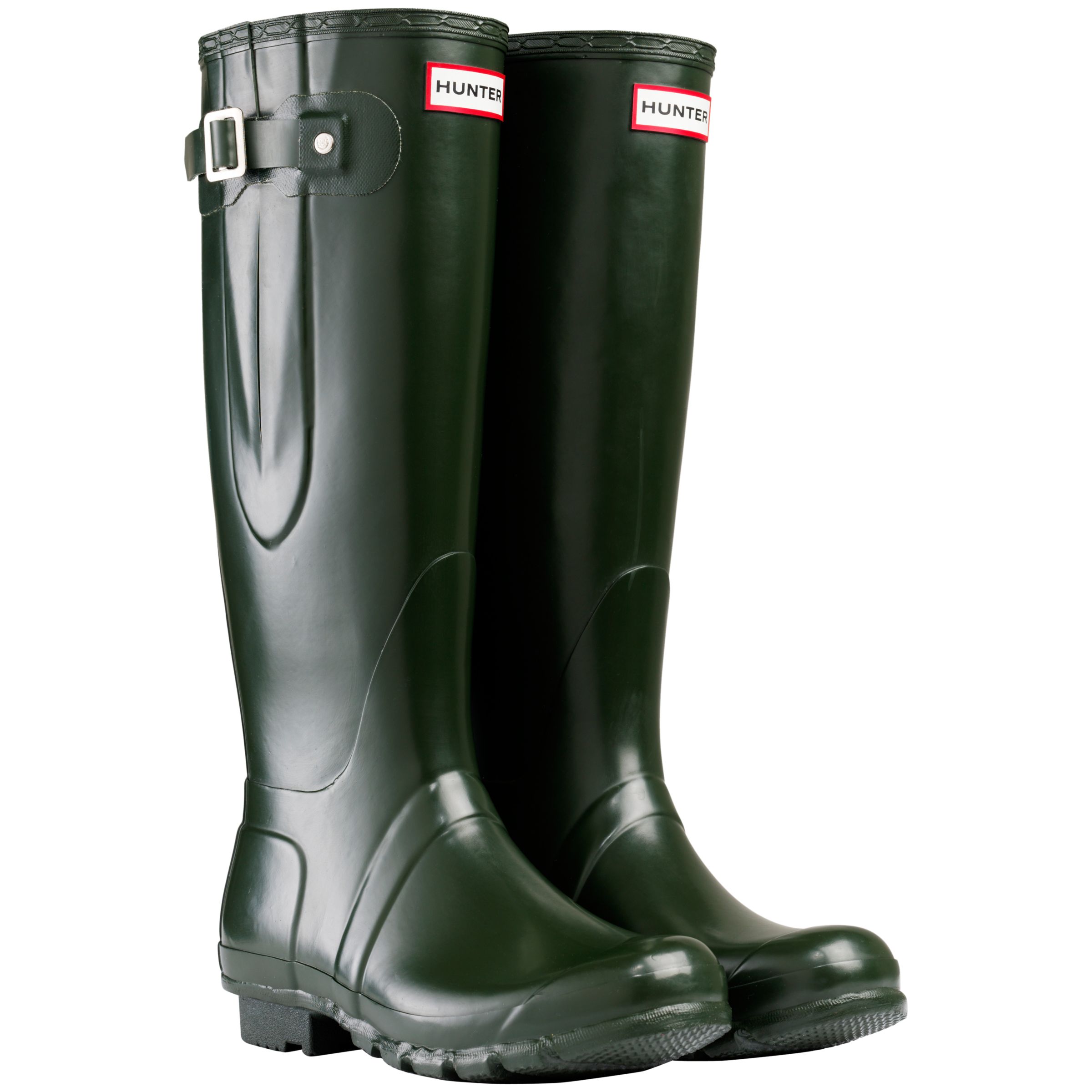 Hunter Original Men's Wellington Boots, Dark Olive