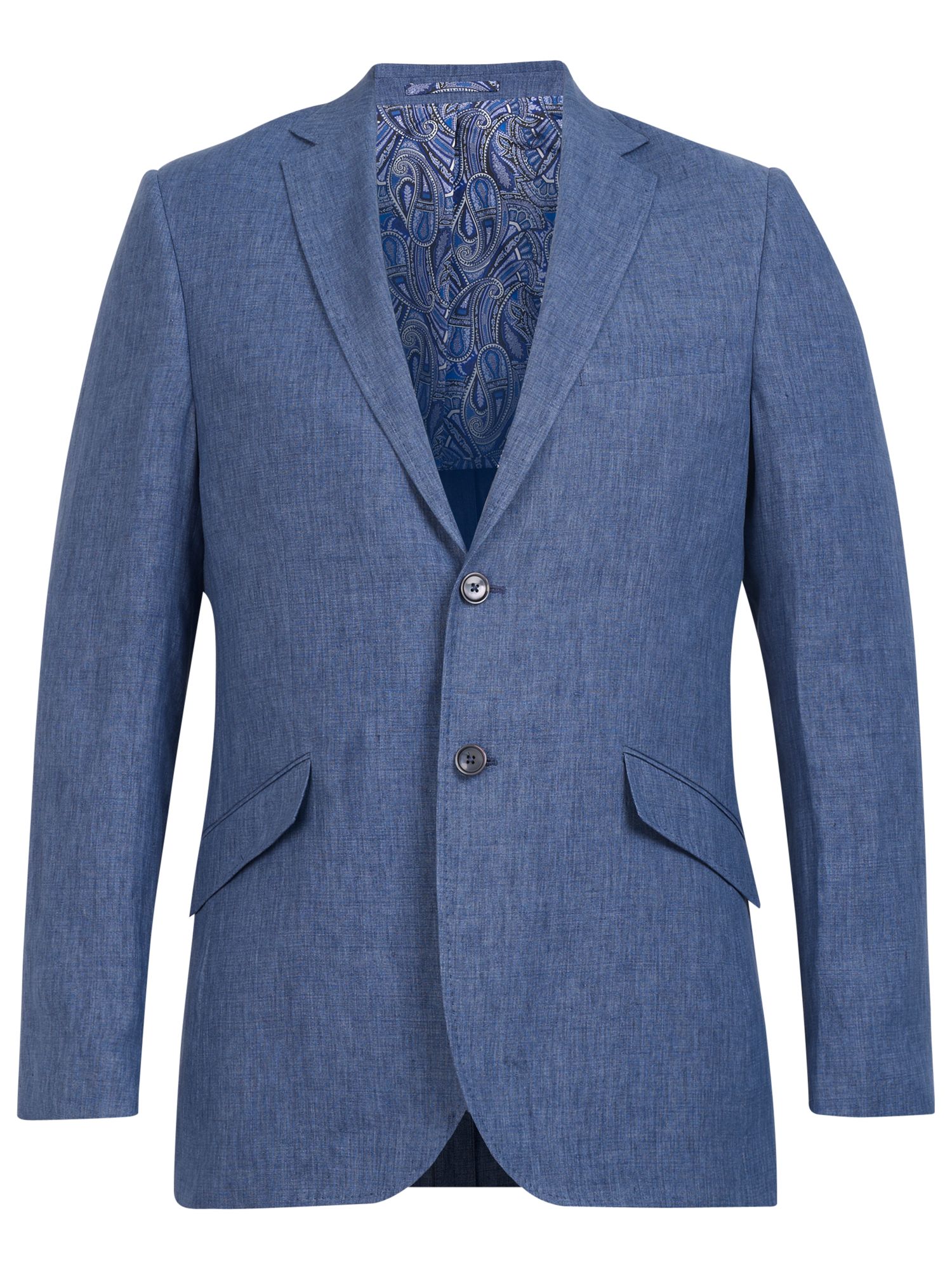 Nigel Hall Jaybug 2 Button Blazer, Blue at John Lewis