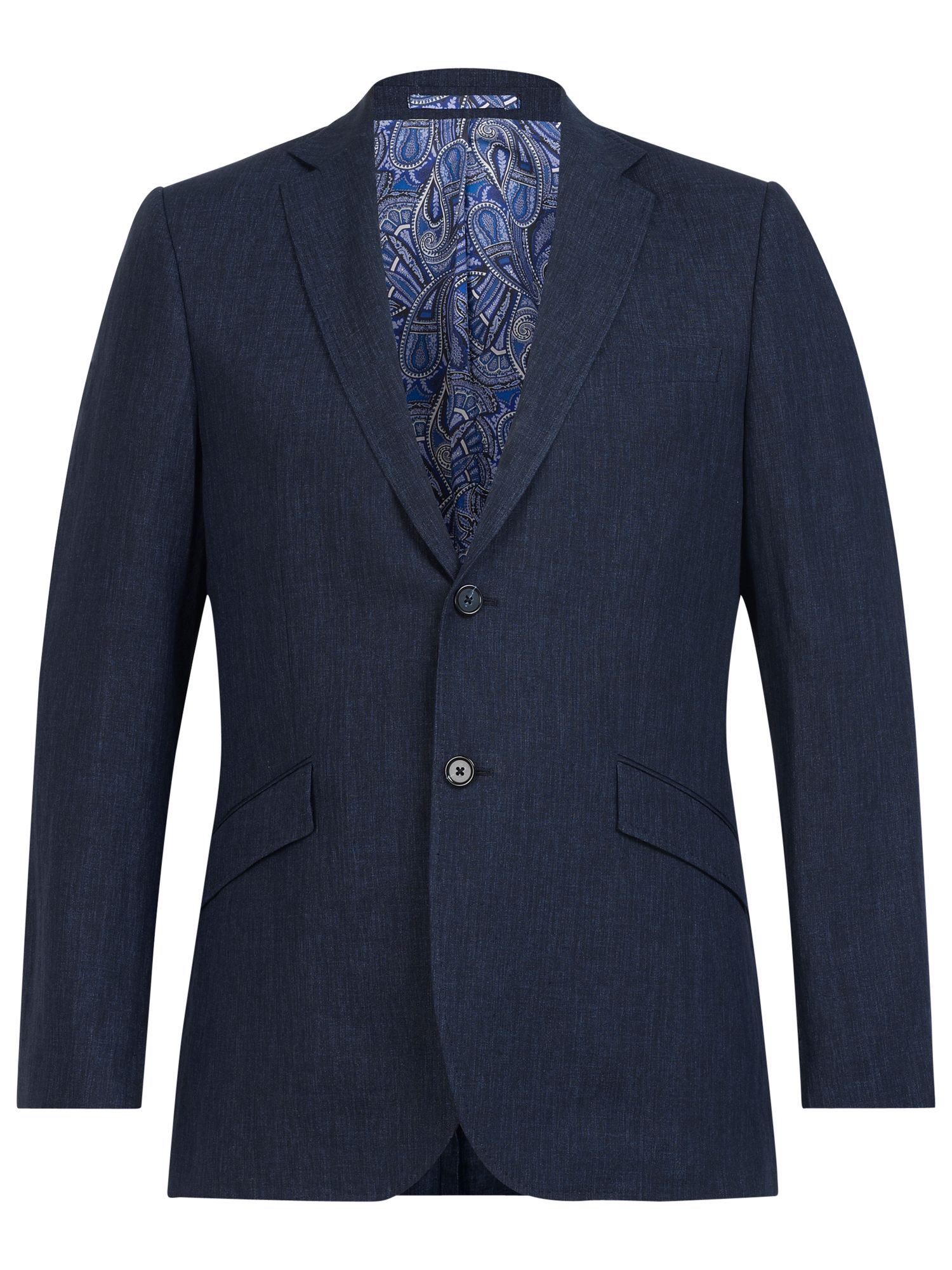 Nigel Hall Jaybug 2 Button Blazer, Navy at John Lewis