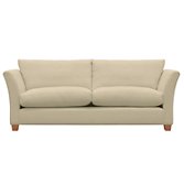 John Lewis Options Flare Arm Grand Sofa, Eaton Taupe, width 225cm