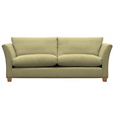 John Lewis Options Flare Arm Grand Sofa, Linley Sage, width 225cm
