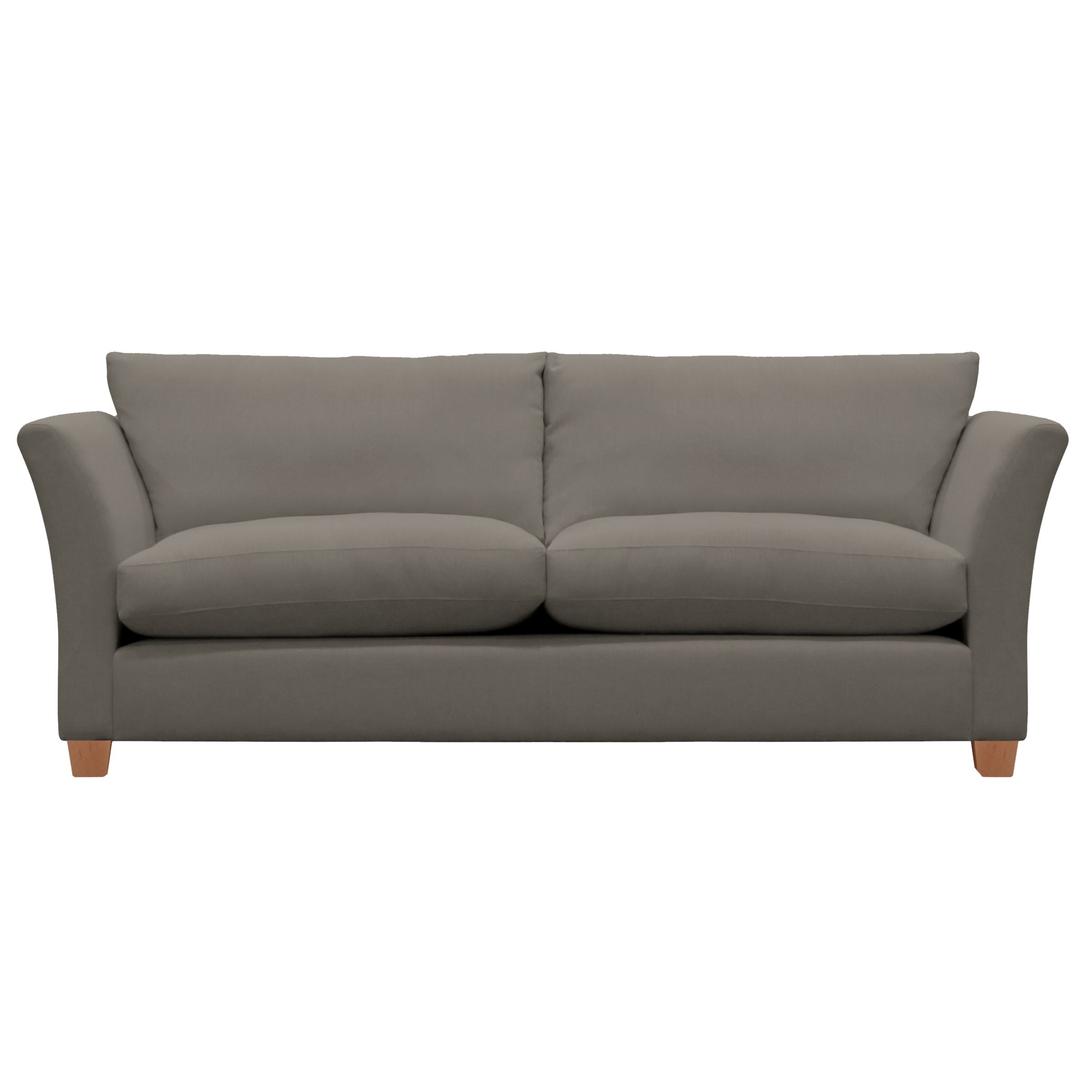 John Lewis Options Flare Arm Grand Sofa, Linley Slate, width 225cm