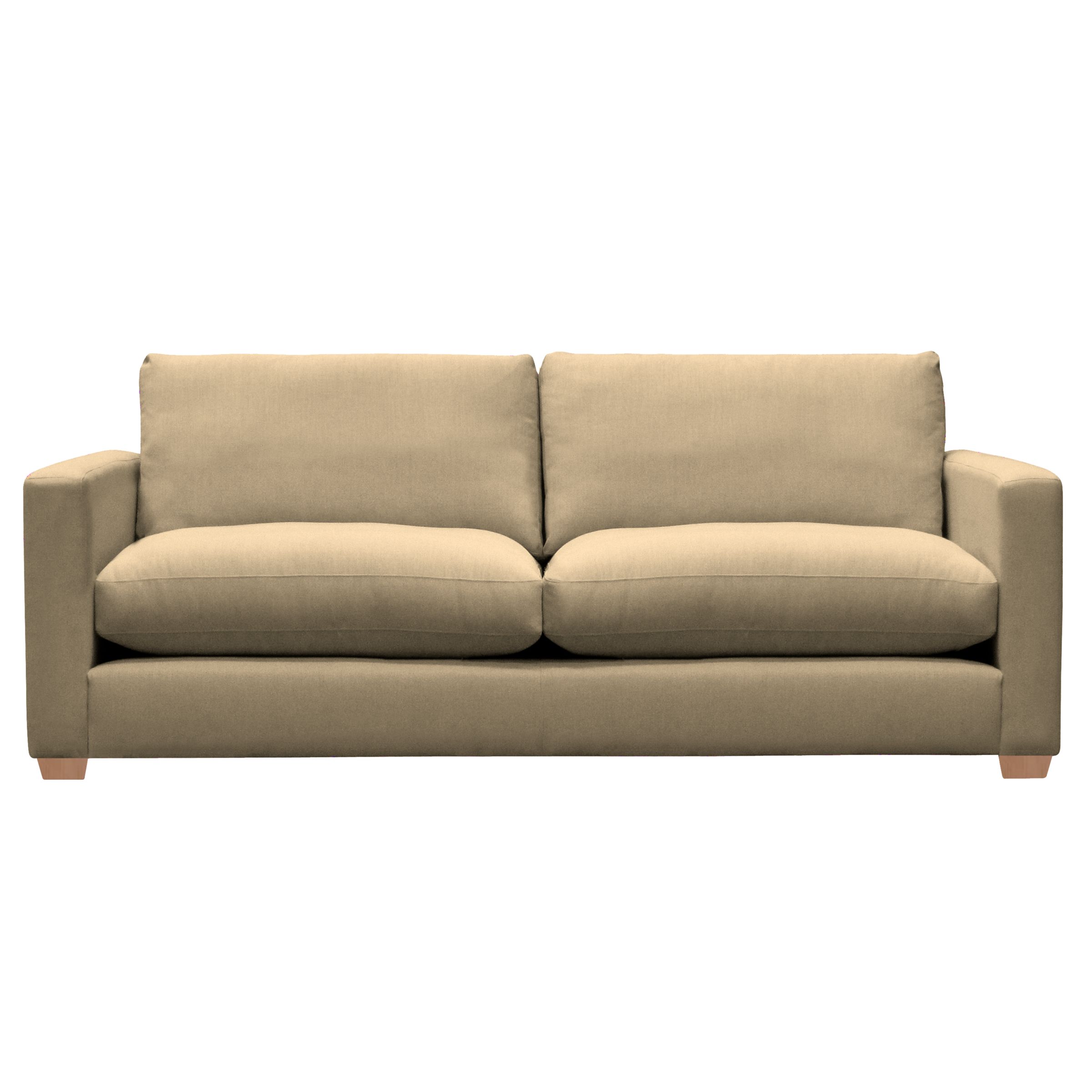 John Lewis Options Slim Arm Grand Sofa, Eaton Mocha, width 225cm