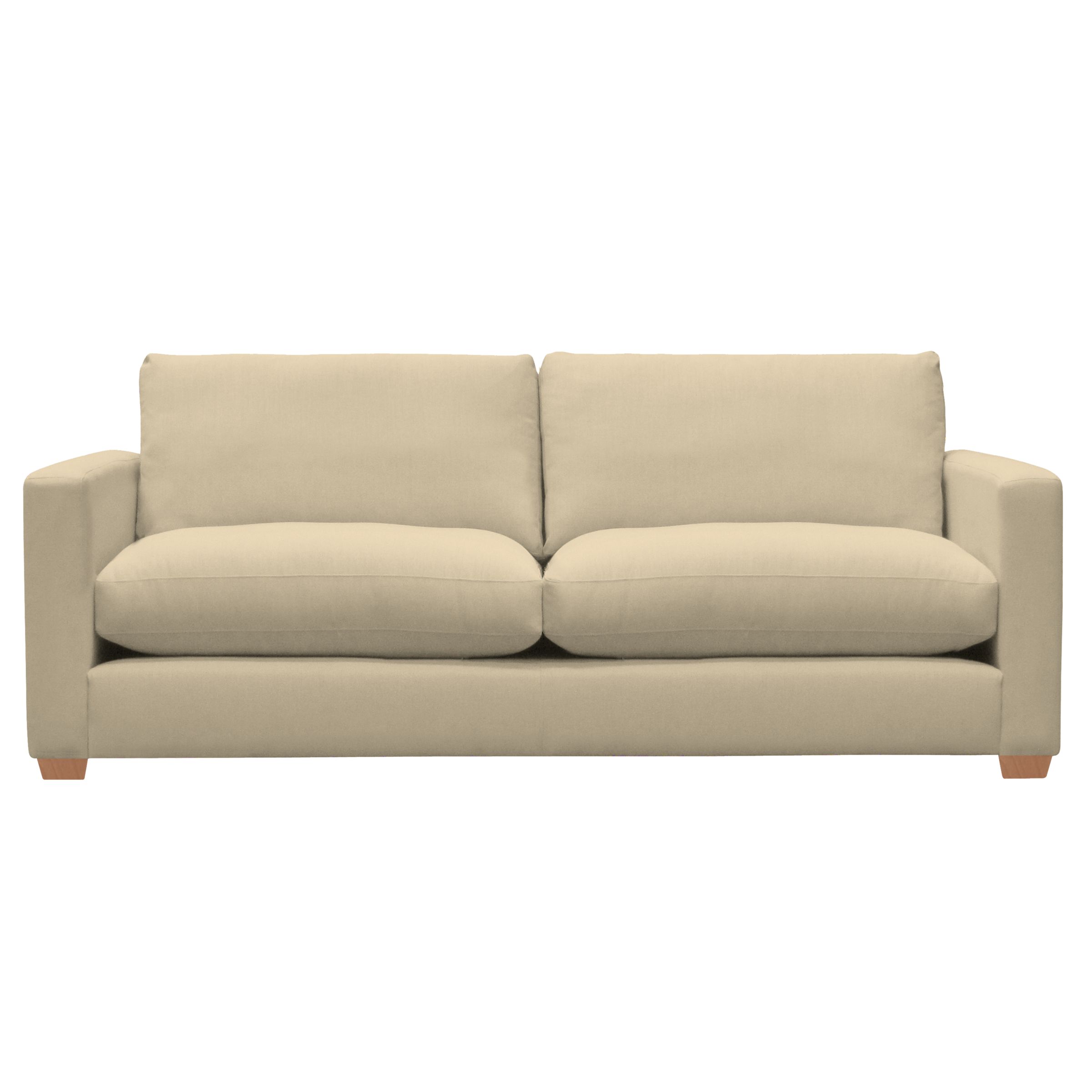 John Lewis Options Slim Arm Grand Sofa, Eaton Taupe, width 225cm