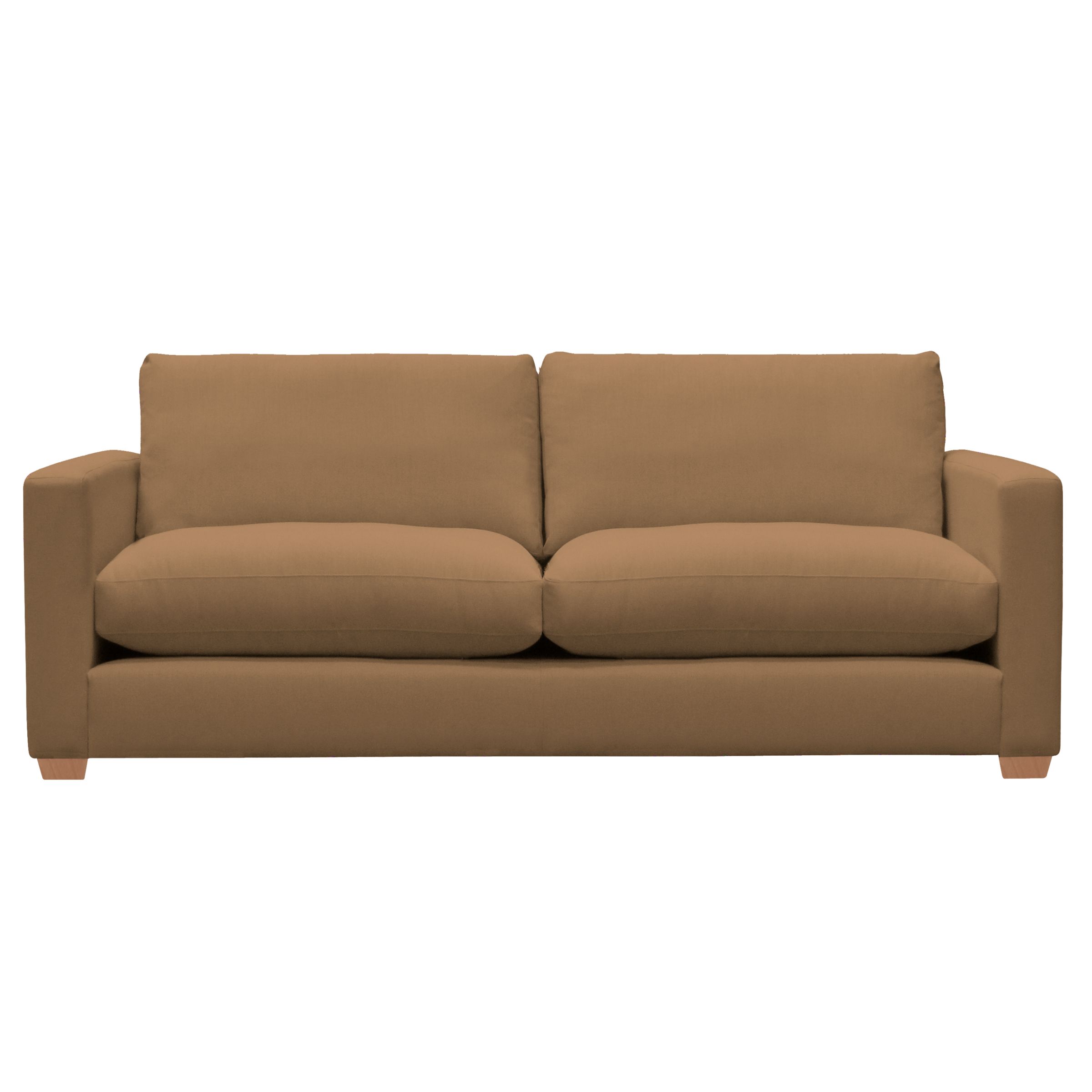 John Lewis Options Slim Arm Grand Sofa, Linley Mushroom, width 212cm