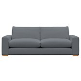 John Lewis Options Wide Arm Grand Sofa, Eaton Grey, width 225cm