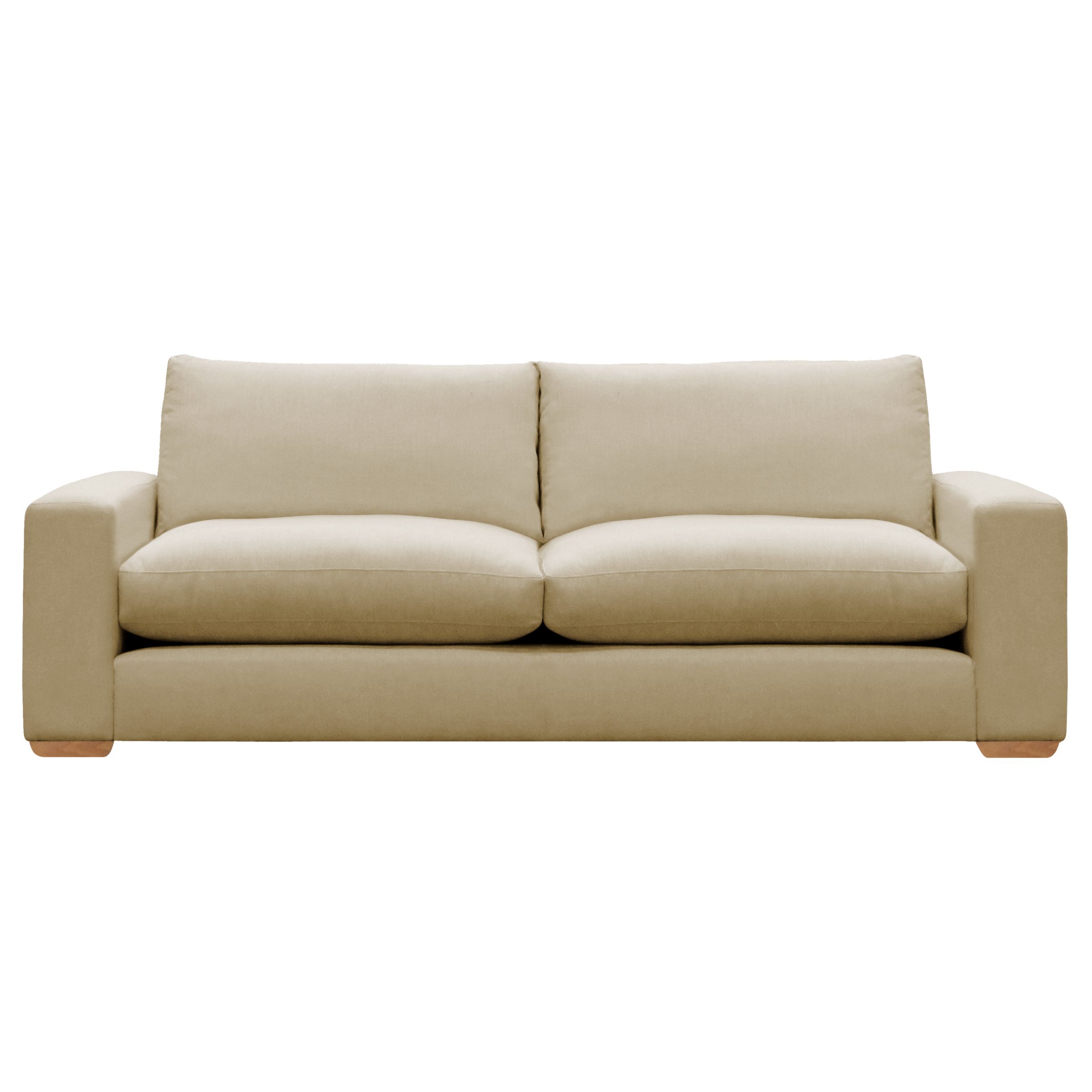 John Lewis Options Wide Arm Grand Sofa, Eaton Mocha, width 225cm