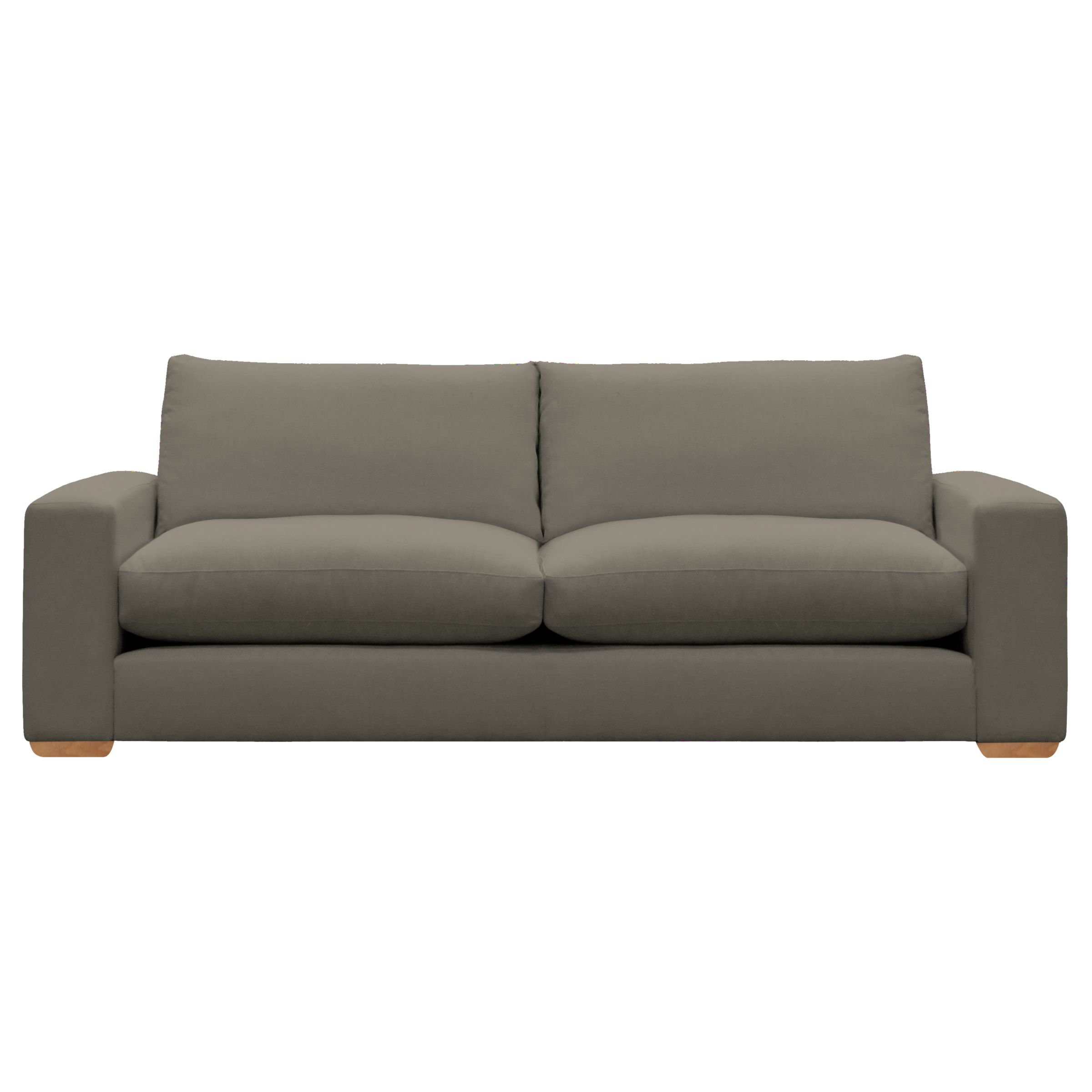 John Lewis Options Wide Arm Grand Sofa, Linley Slate, width 225cm