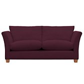 John Lewis Options Flare Arm Large Sofa, Eaton Cassis, width 200cm