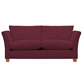 John Lewis Options Flare Arm Large Sofa, Linley Mulberry, width 200cm