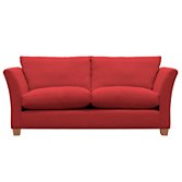John Lewis Options Flare Arm Large Sofa, Linley Red, width 200cm