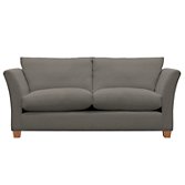 John Lewis Options Flare Arm Large Sofa, Linley Slate, width 200cm