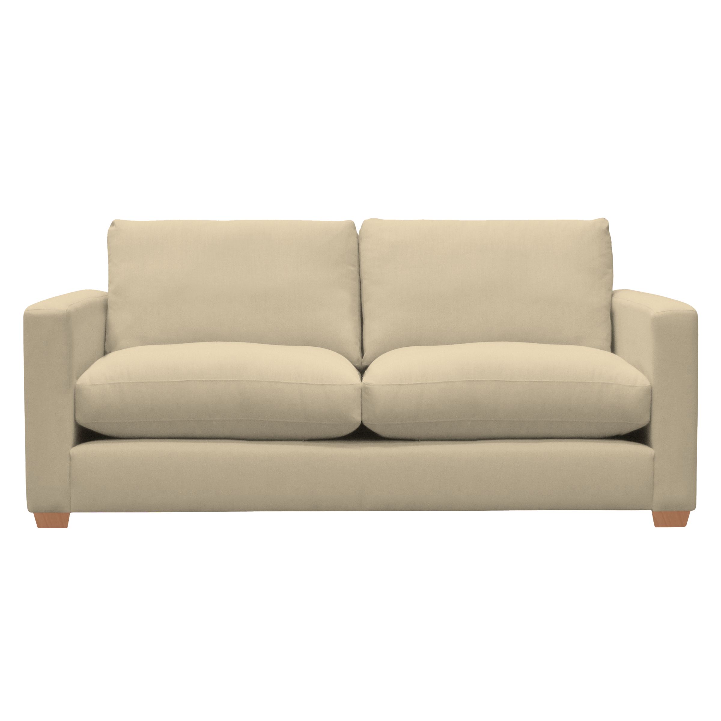 John Lewis Options Slim Arm Large Sofa, Eaton Taupe, width 200cm