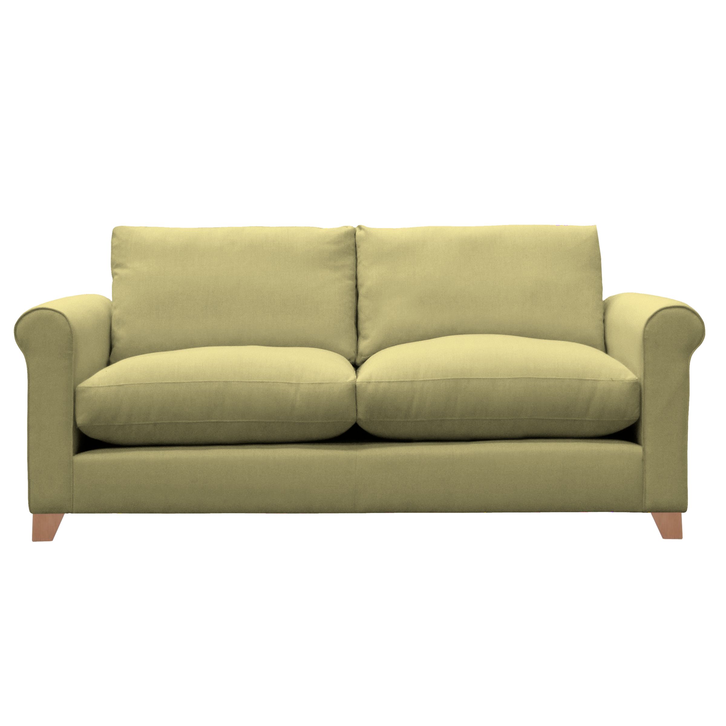 John Lewis Options Scroll Arm Large Sofa, Linley Sage, width 192cm