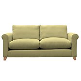 John Lewis Options Scroll Arm Large Sofa, Linley Sage, width 192cm