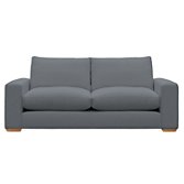 John Lewis Options Wide Arm Large Sofa, Eaton Grey, width 200cm