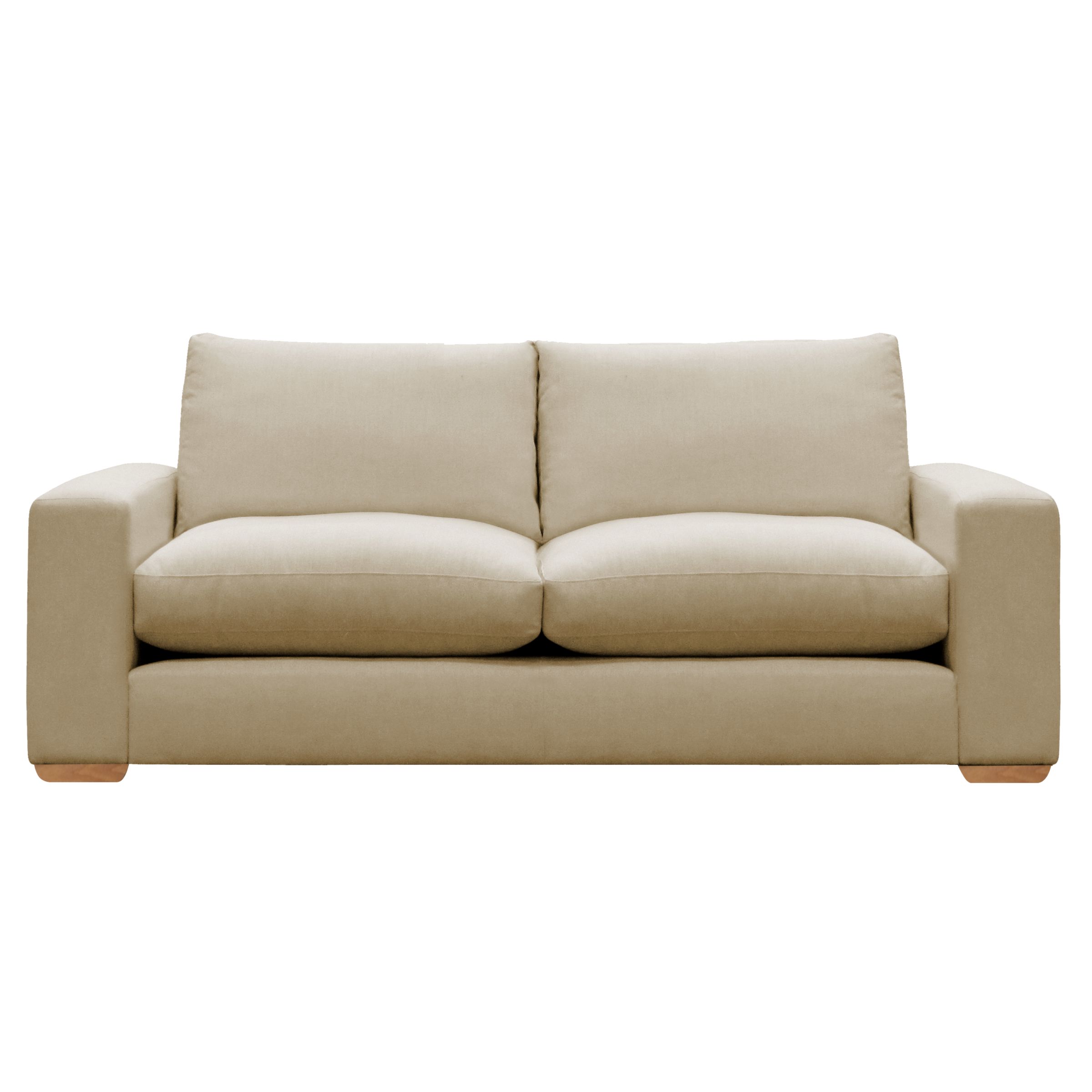 John Lewis Options Wide Arm Large Sofa, Eaton Mocha, width 200cm