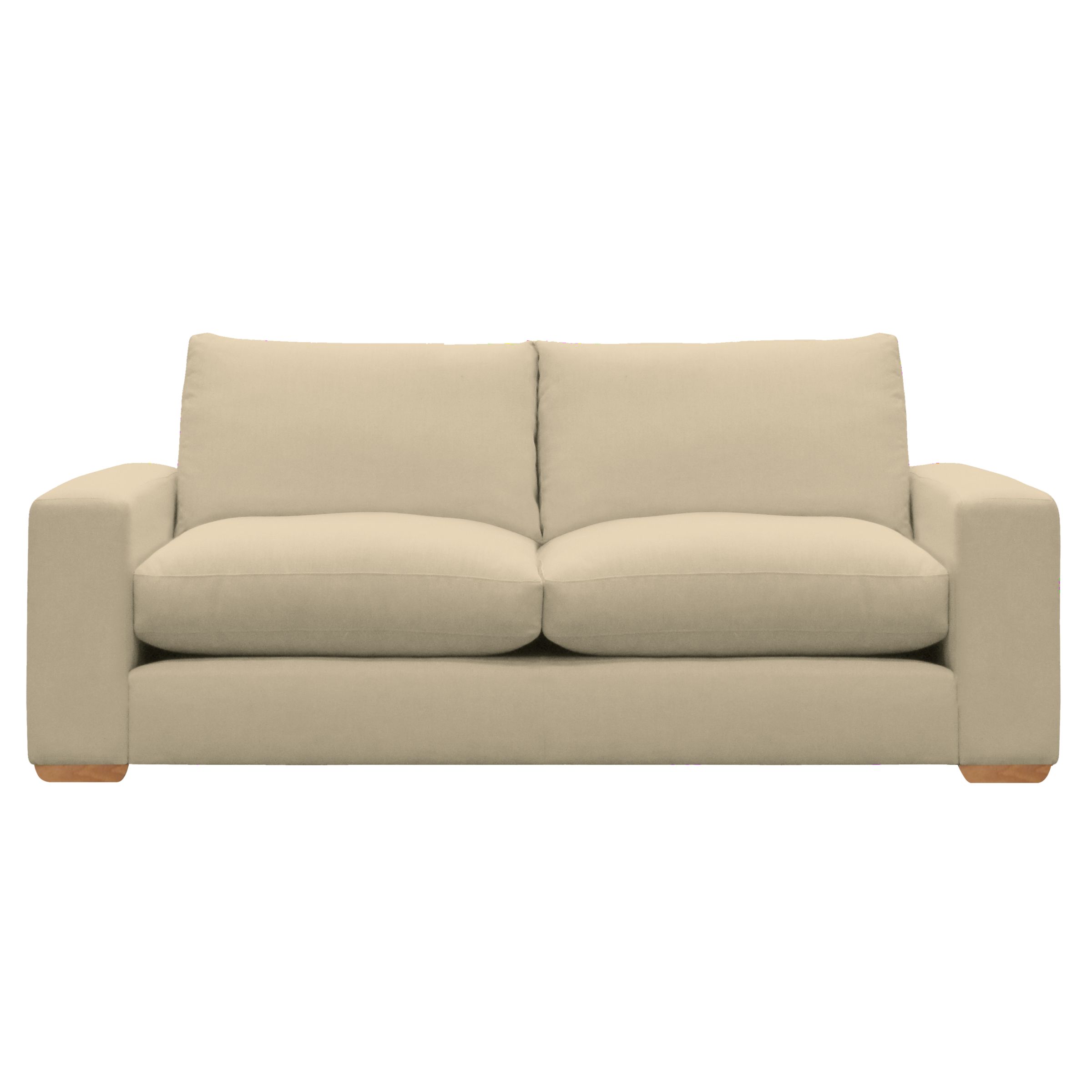 John Lewis Options Wide Arm Large Sofa, Eaton Taupe, width 200cm