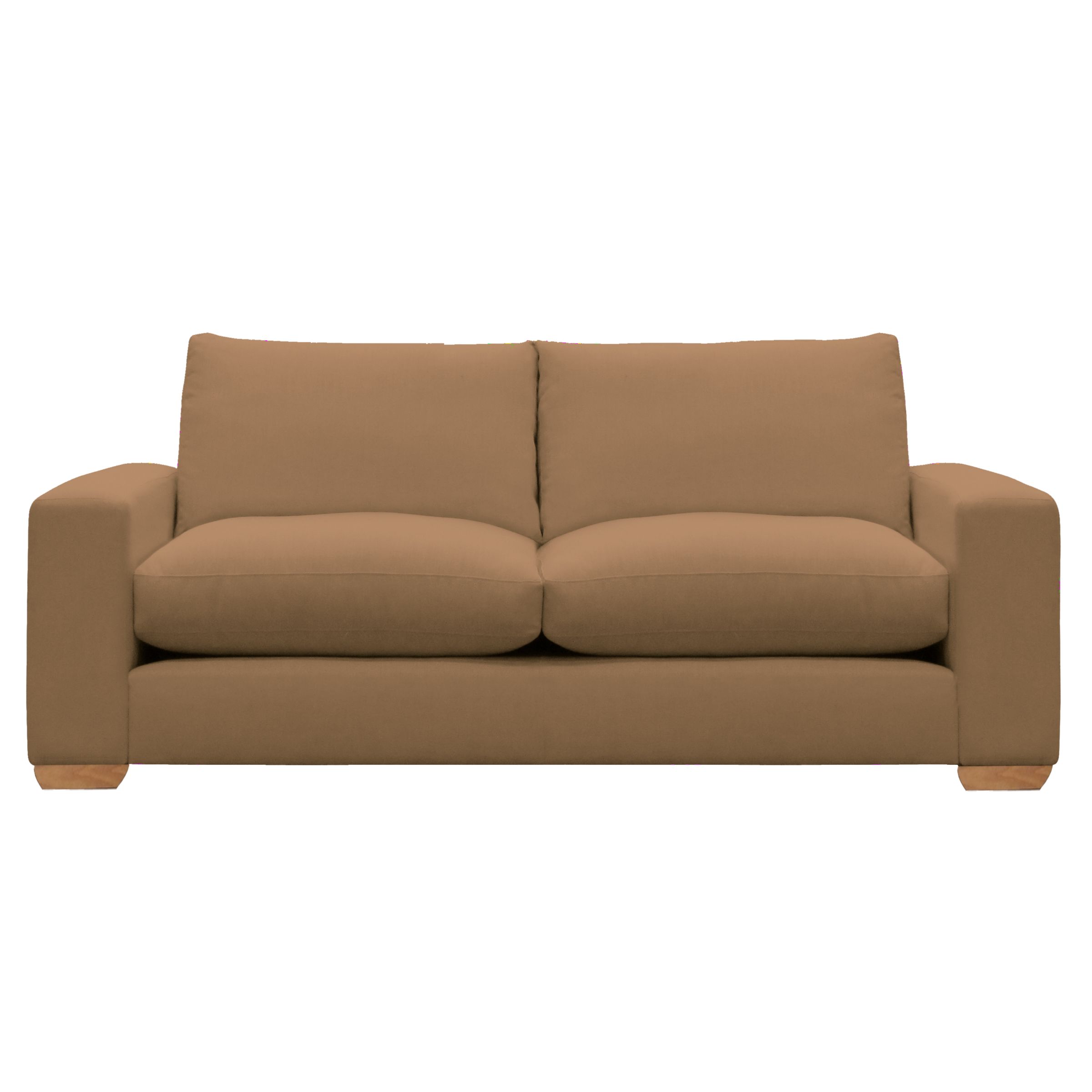 John Lewis Options Wide Arm Large Sofa, Linley Mushroom, width 200cm