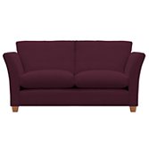 John Lewis Options Flare Arm Medium Sofa, Eaton Cassis, width 183cm