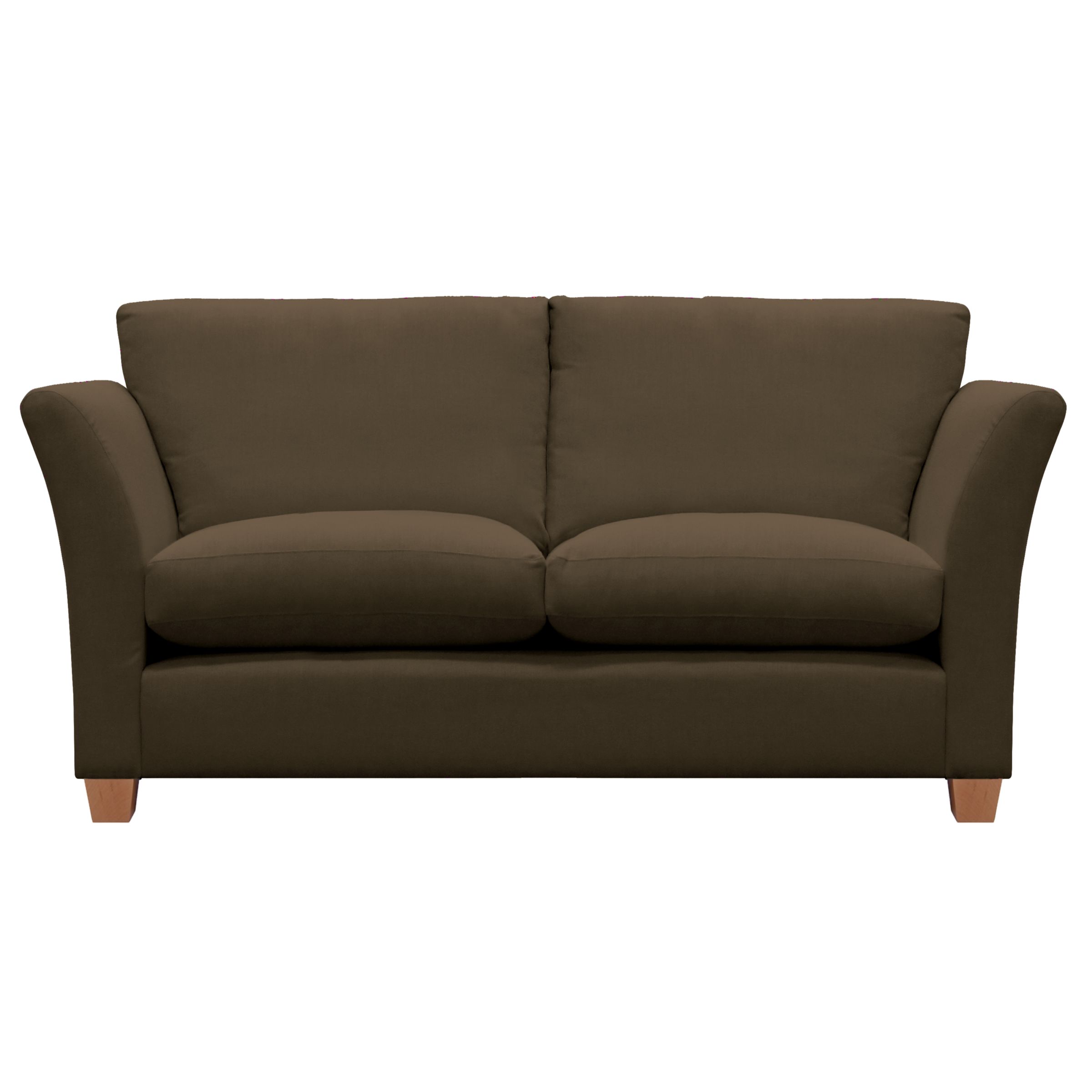 John Lewis Options Flare Arm Medium Sofa, Eaton Chocolate, width 183cm