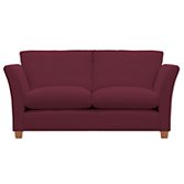 John Lewis Options Flare Arm Medium Sofa, Linley Mulberry, width 183cm