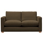 John Lewis Options Slim Arm Medium Sofa, Eaton Chocolate, width 183cm