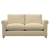 John Lewis Options Scroll Arm Medium Sofa, Eaton Taupe, width 175cm