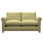 John Lewis Options Scroll Arm Medium Sofa, Linley Sage, width 175cm