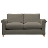 John Lewis Options Scroll Arm Medium Sofa, Linley Slate, width 175cm