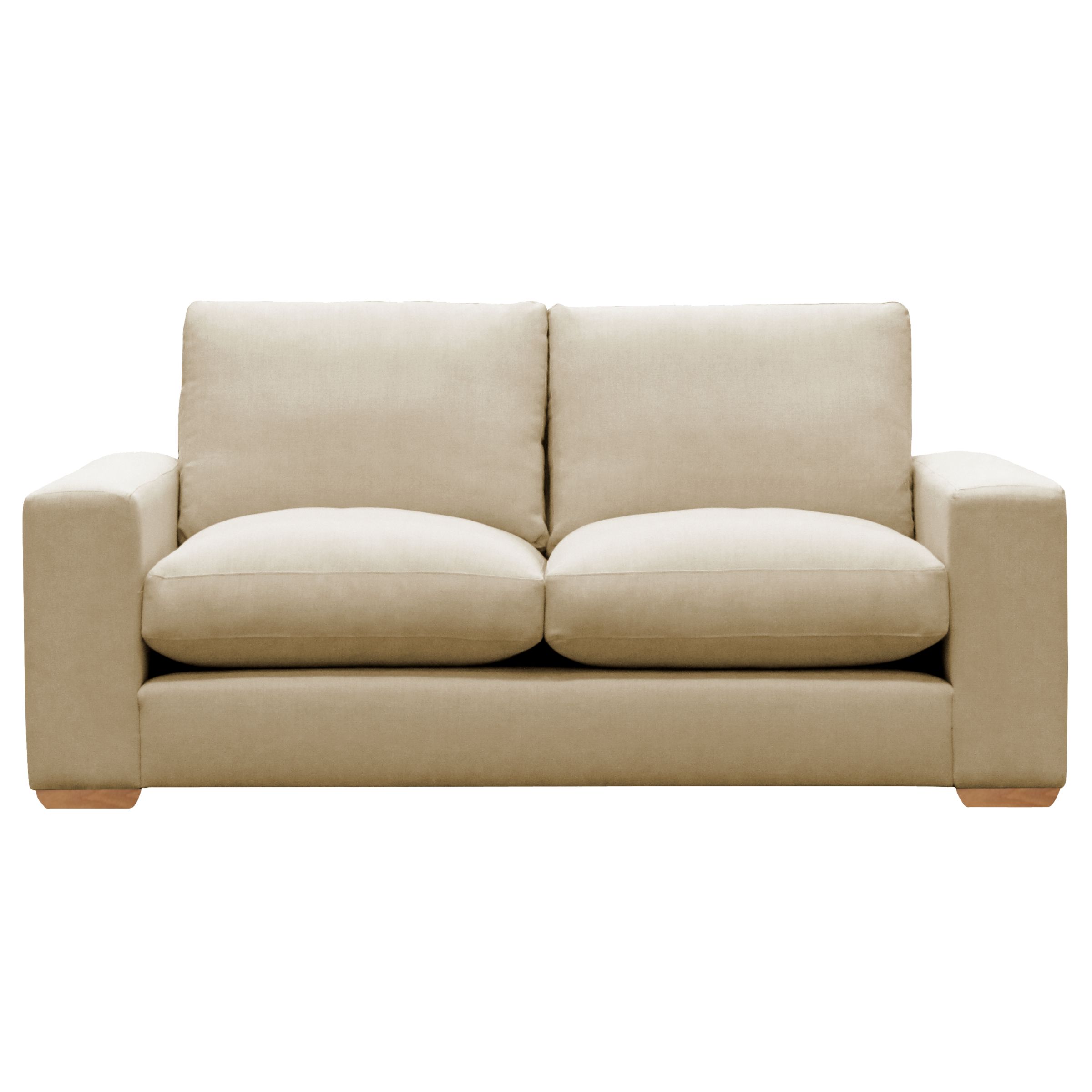 John Lewis Options Wide Arm Medium Sofa, Eaton Mocha, width 183cm