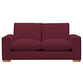 John Lewis Options Wide Arm Medium Sofa, Linley Mulberry, width 183cm