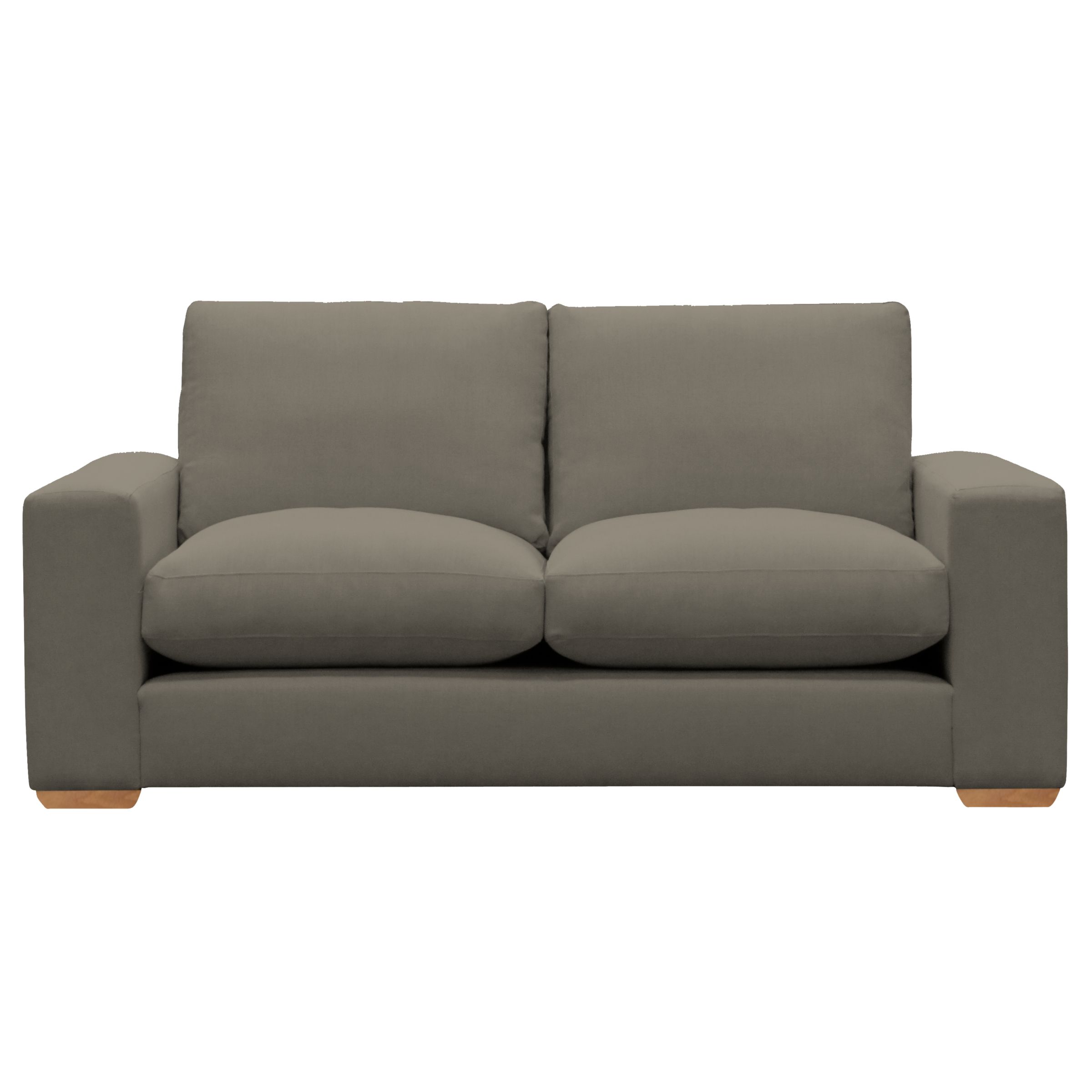 John Lewis Options Wide Arm Medium Sofa, Linley Slate, width 183cm
